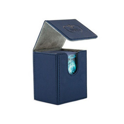 Flip Deck Case 100 Ultimate Guard Magic Xenoskin Blue Blu Porta Mazzo