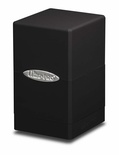 Deck Box Ultra Pro Magic SATIN TOWER BLACK Nero Porta Mazzo Scatola 100 Carte