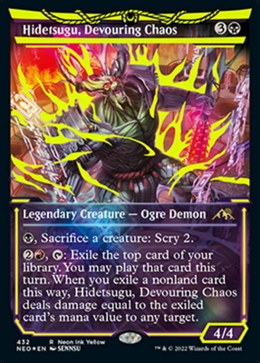Hidetsugu, Devouring Chaos