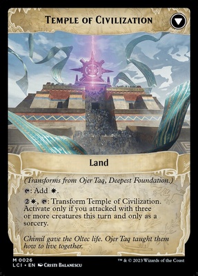 Ojer Taq, Deepest Foundation // Temple of Civilization