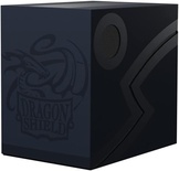 DRAGON SHIELD Double Deck Shell Midnight Blue Black Porta Mazzo