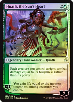 Huatli, the Sun's Heart