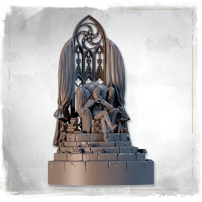 Vampire The Masquerade - Milan Uprising: Prospero, Prince of Milan Miniature