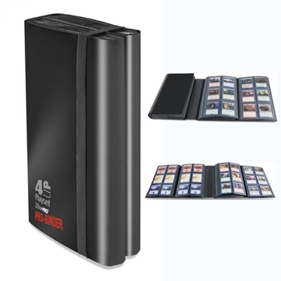 Album 4UP PlaySet Ultra PRO Magic PRO BINDER BLACK Nero Raccoglitore 16 Tasche