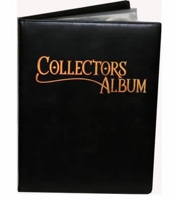 Album Dragon Shield COLLECTORS BLACK Nero Raccoglitore 9 Tasche 12 Pagine Portfolio