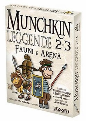 Munchkin - Leggende: 2 e 3 Fauni e Arena