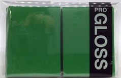100 Sleeves Ultra Pro ECLIPSE STANDARD PRO GLOSS Green Bustine Protettive Verde Ultra Pro