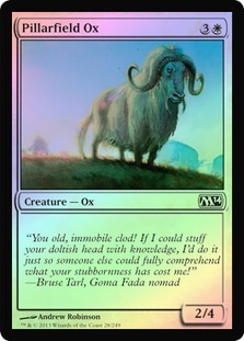 Pillarfield Ox