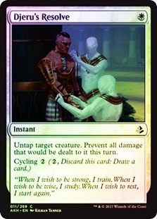 Djeru's Resolve