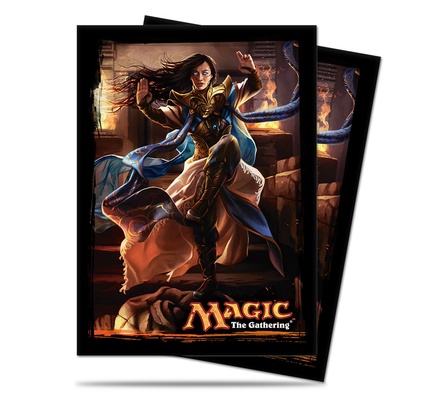 80 Deck Protector Sleeves Ultra Pro Magic DRAGONS OF TARKIR V3 NARSET TRASCEDENT Buste Protettive