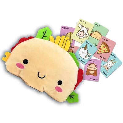 Taco Peluche Gatto Capra Cacio Pizza