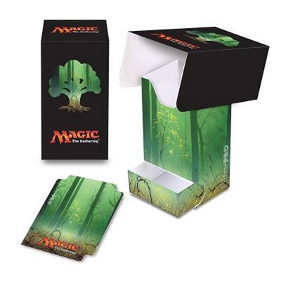 Deck Box Verticale Ultra Pro Magic MANA 5 FOREST Foresta Porta Mazzo