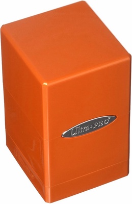 Deck Box Ultra Pro Magic HI-GLOSS - PUMPKIN SATIN TOWER Porta Mazzo