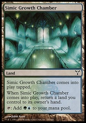 シミックの成長室/Simic Growth Chamber foil４枚セット Simic Growth Chamber (Borderless) - Double Masters 2022