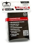 80 Supreme Sleeves Ultimate Guard Magic STANDARD BLACK Bustine Protettive Nero