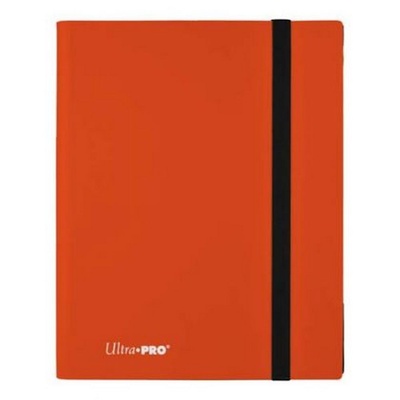 Album Ultra Pro PRO BINDER PUMPKIN ORANGE Arancione Raccoglitore 9 Tasche 20 Pagine