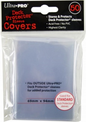 50 Deck Protector Sleeve Cover Ultra Pro 69x94 Bustine Protettive Tripla Protezione Buste