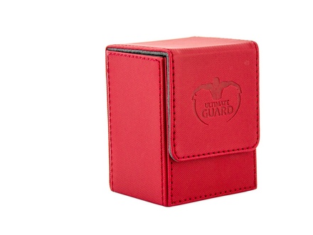 FLIP DECK CASE 80 Ultimate Guard Magic Xenoskin Red Rosso Porta Mazzo Scatola