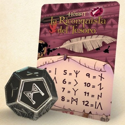 Lo Hobbit - La Riconquista del Tesoro - Dado Runico Promo Hobby Next