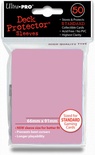 50 Deck Protector Sleeves Ultra Pro Magic STANDARD PINK Rosa Bustine Protettive Buste