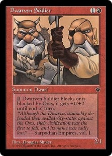 Dwarven Soldier (Douglas Shuler)