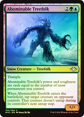 Abominable Treefolk