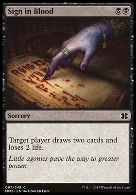 Sign in Blood