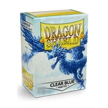 100 Sleeves Dragon Shield Standard MATTE CLEAR BLUE Bustine Protettive Blu Chiaro
