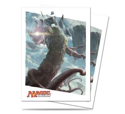 80 Sleeves Ultra Pro Magic OATH OF GATEWATCH KOZILEK V1 Bustine Protettive Buste