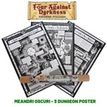 Four Against Darkness - Meandri Oscuri - 3 Dungeon Poster
