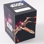 Deck Box Gamegenic Star Wars Unlimited SOFT CRATE X-WING/TIE FIGHTER Porta Mazzo