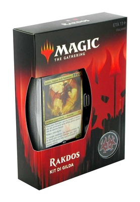 Kit di Gilda Magic CULTO DI RAKDOS Mazzo e Segnapunti