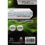 100 Sleeves Sapphire LIME 70X110 Bustine Protettive x Giochi da Tavolo