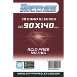50 Sleeves Sapphire BORDEAUX 90X140 Bustine Protettive x Giochi da Tavolo