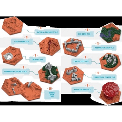 Terraforming Mars Big Box + 3D Tiles