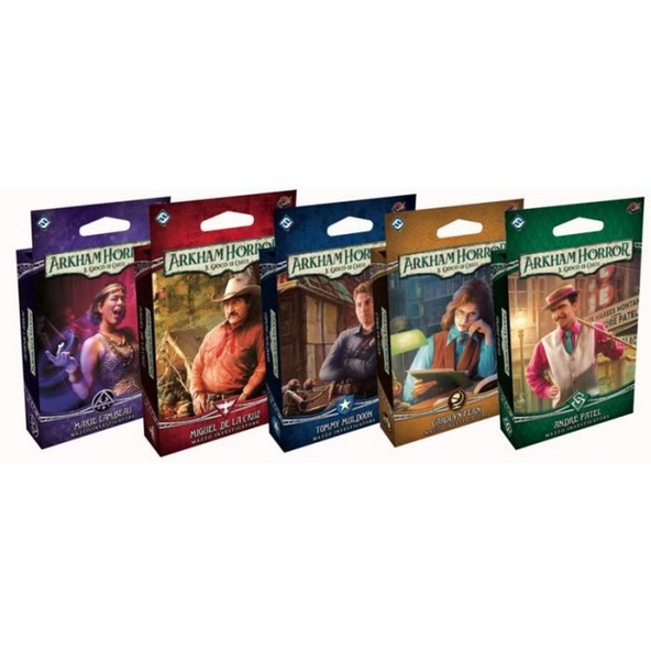 Arkham Horror LCG - Bundle 5 Mazzi Investigatore Arkham Horror LCG - Bundle 5 Mazzi Investigatore