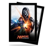 80 Deck Protector Sleeves Ultra Pro Magic ORIGINS Jace Beleren V2 Bustine MTG