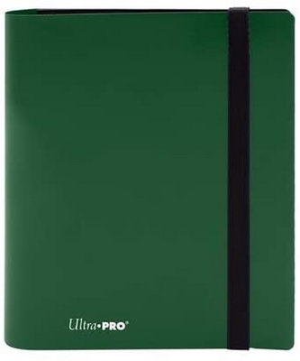 Album Ultra Pro ECLIPSE PRO BINDER FOREST GREEN Raccoglitore 4 Tasche 20 Pagine Ultra Pro