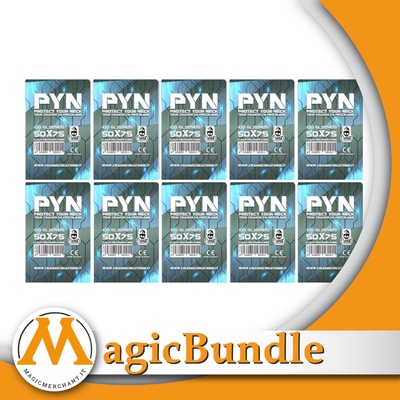 Bundle 10x packs - 100 Sleeves PYN 50x75
