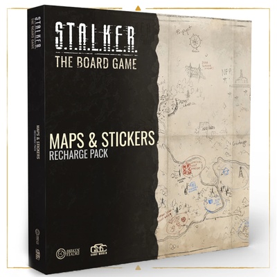 S.T.A.L.K.E.R. - The Boardgame: Maps & Stickers Recharge Pack
