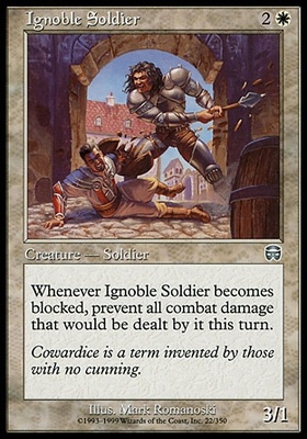 Ignoble Soldier