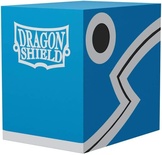 DRAGON SHIELD Double Deck Shell Blue Black Porta Mazzo