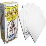 100 Sleeves Dragon Shield Standard CLASSIC WHITE Bustine Protettive Bianco