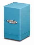 Deck Box Ultra Pro Magic SATIN TOWER LIGHT BLUE Celeste Porta Mazzo Scatola 100 Carte