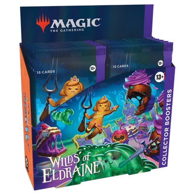 Collector Boosters Box Magic WILDS OF ELDRAINE 12 Buste Inglese