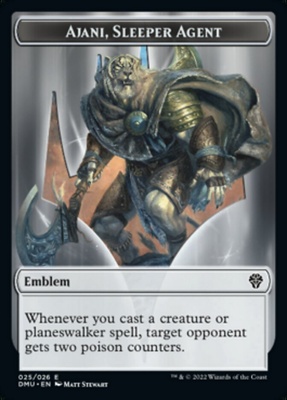 Ajani, Sleeper Agent Emblem
