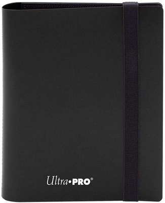 Album Ultra Pro ECLIPSE PRO BINDER JET BLACK Raccoglitore 2 Tasche 20 Pagine Ultra Pro