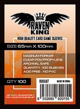 100 Sleeves Raven King 65x100 Bustine Protettive