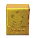 Deck Box Ultra Pro Magic MANA FLIP BOX GOLD Oro Porta Mazzo Scatola 100 Carte