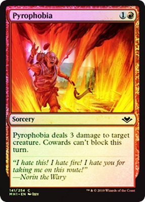 Pyrophobia